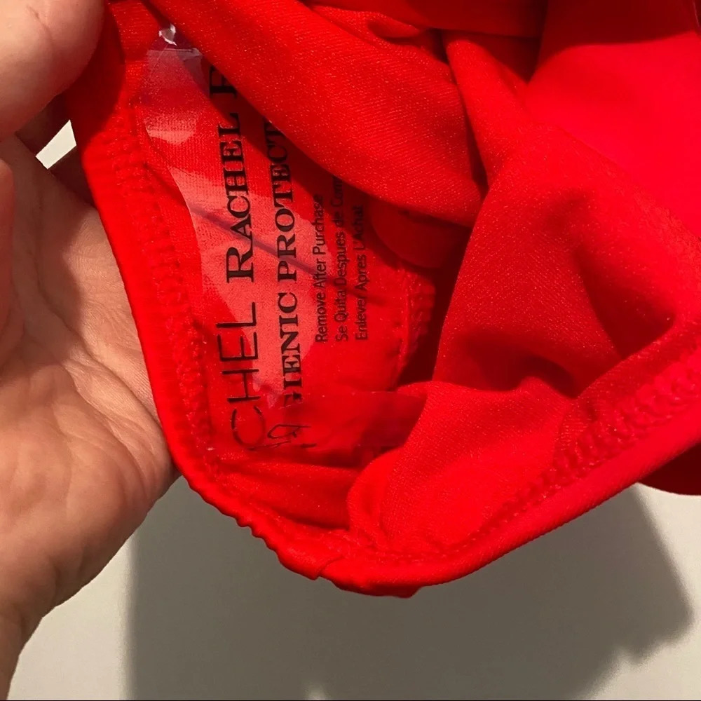 Rachel Roy Red Ruffle One Piece Swim - Picture 8 of 8